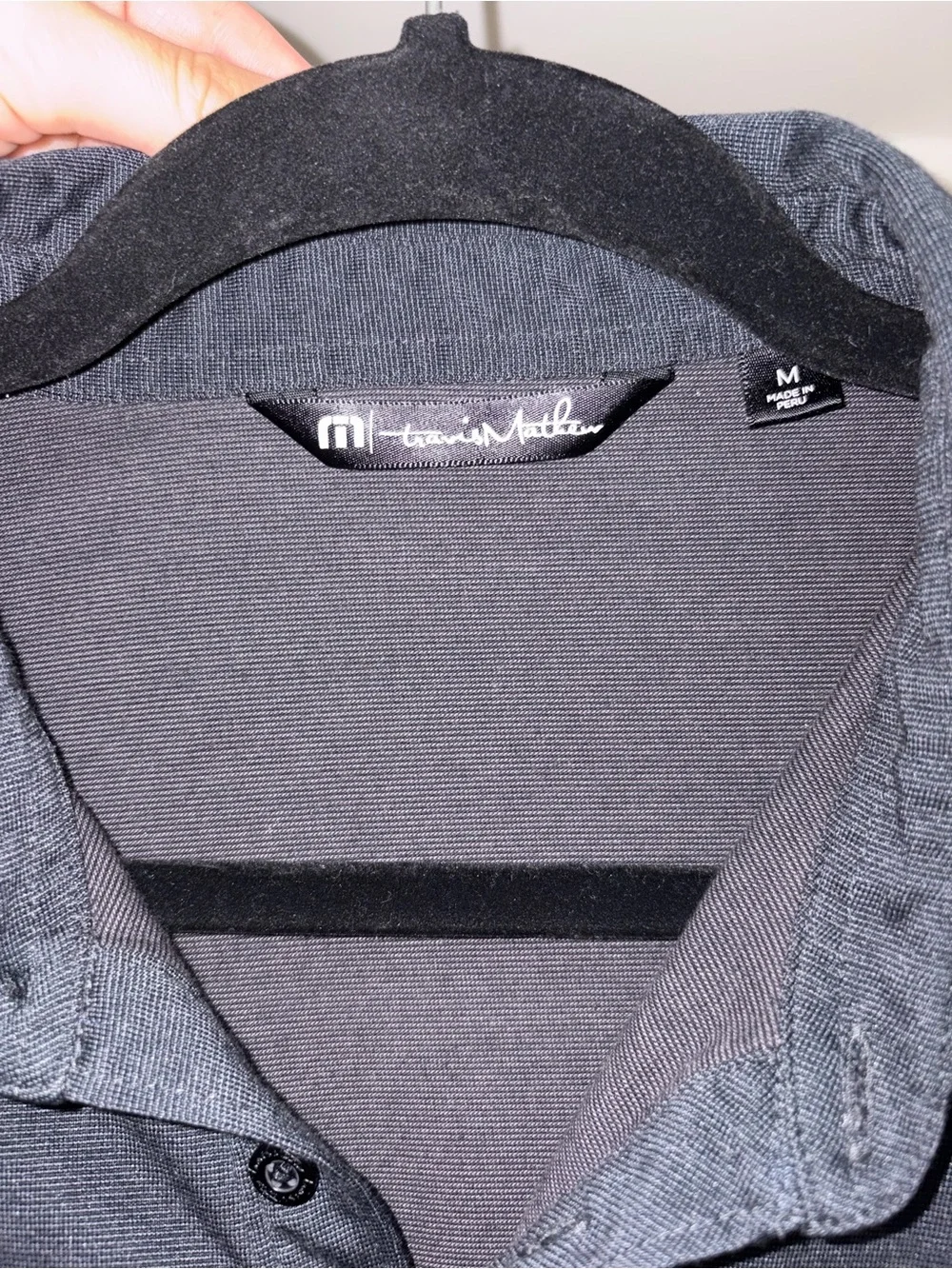 Travis Matthew Men's Short Sleeve Polo Shirt - Charcoal